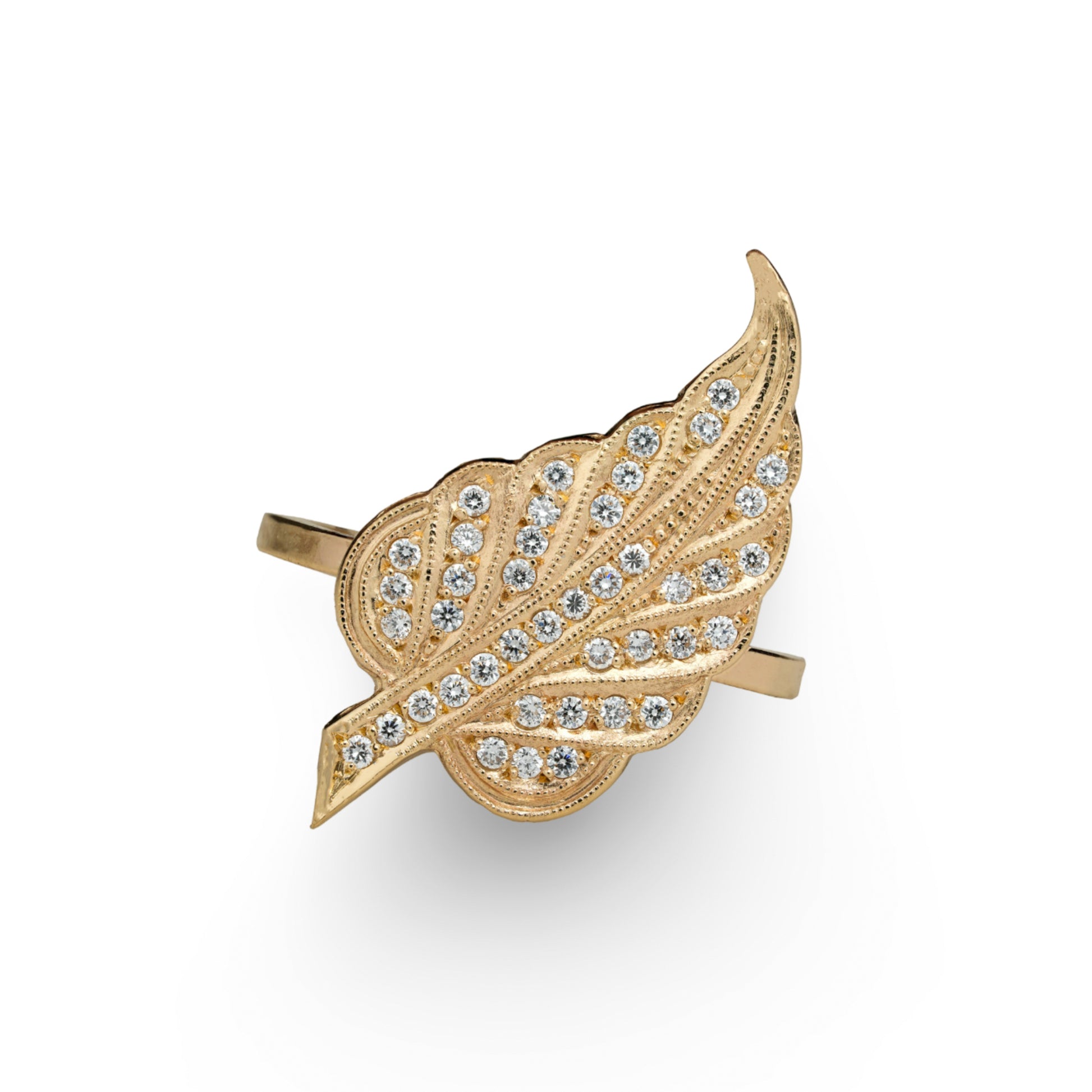Hugo Kohl Fine Jewelry New Leaf Rings - Main Image