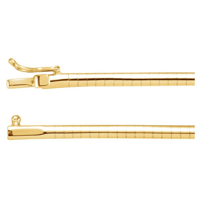 The Sculpted Omega Chain