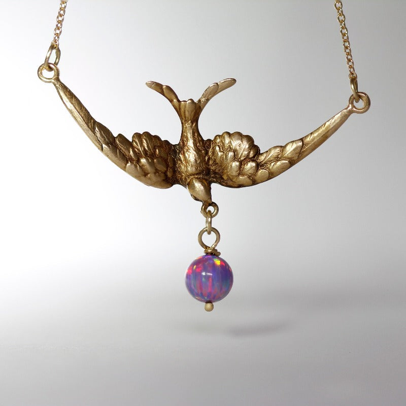Swallow with Opal