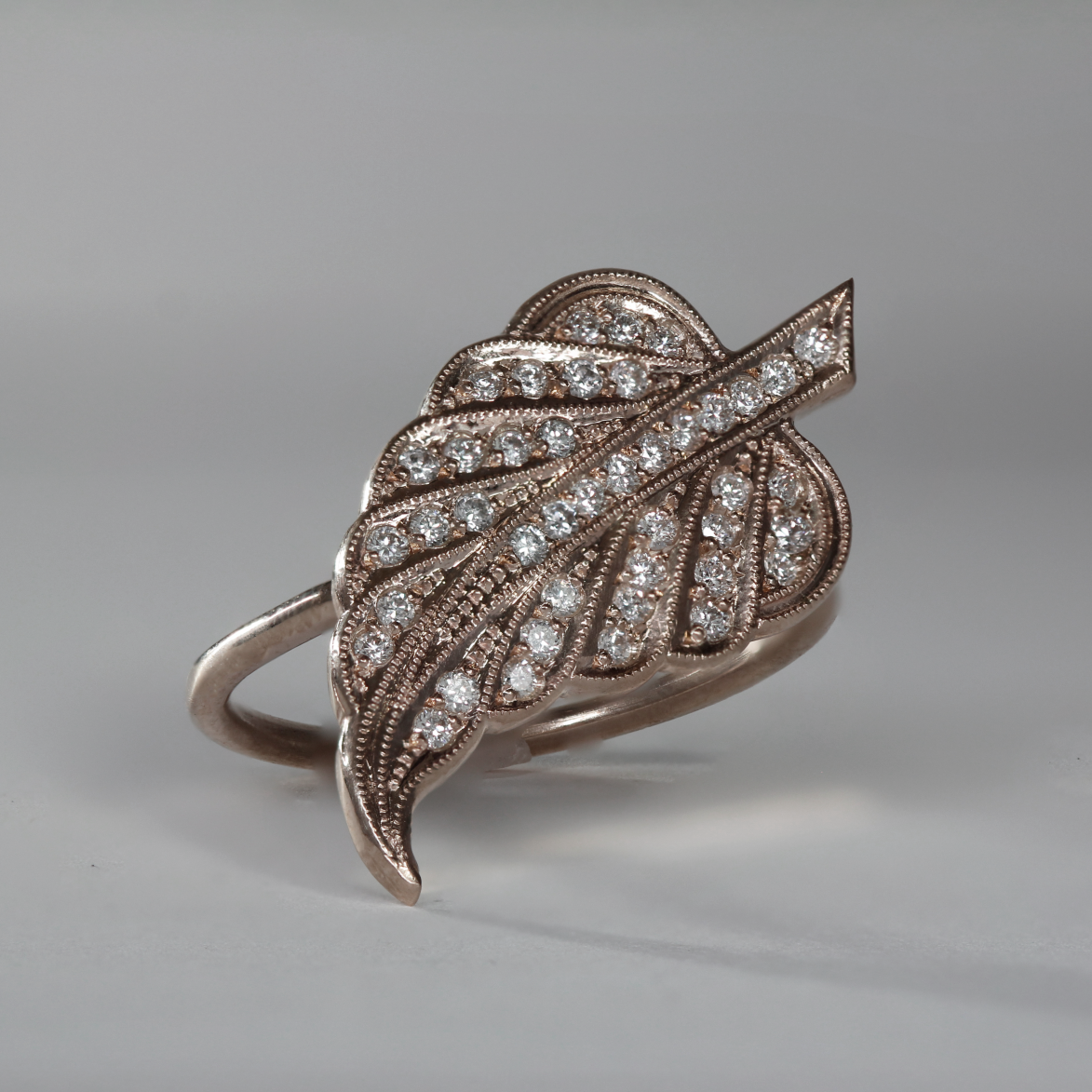 Hugo Kohl Fine Jewelry New Leaf Rings hugokohl
